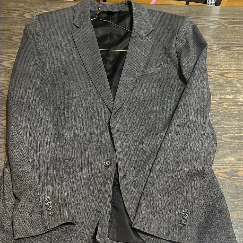 Armani Exchange Men's Gray Blazer